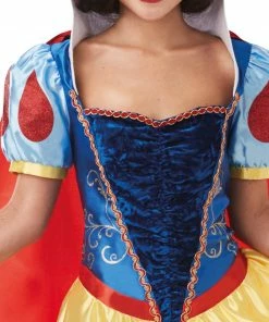 Rubie's Womens Snow White Deluxe Costume For Adults - Disney Snow White