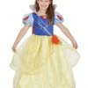 Rubie's Snow White Glitter & Glow Premium Costume For Kids (4-6 Yrs) - Disney Snow White