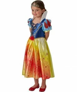 Rubie's Girls Snow White Rainbow Deluxe Costume For Kids - Disney Snow White