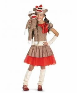 Disguise Sock Monkey Costume For Kids