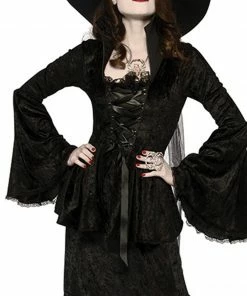 Rubie's Womens Soul Crushed Velvet Top For Adults