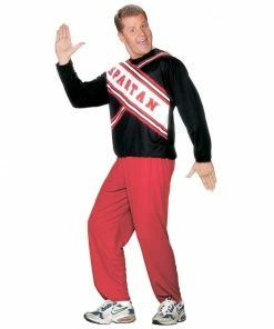 Fun World Spartan Male Cheerleader Costume For Adults Mens