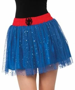 Rubie's Womens Spider-Girl Glitter Tutu Skirt For Adults - Marvel Spider-Girl
