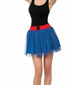 Rubie's Womens Spider-Girl Glitter Tutu Skirt For Adults - Marvel Spider-Girl