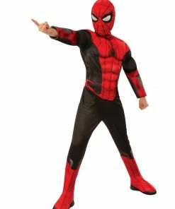 Rubie's Spider-Man Deluxe Costume For Kids - Marvel Spider-Man No Way Home Boys