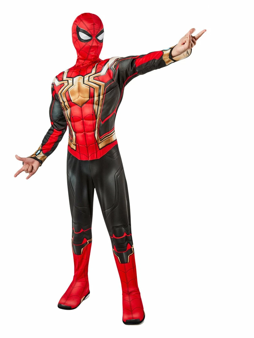 Rubie's Spider-Man Iron-Spider Deluxe Costume For Kids - Marvel Spider-Man No Way Home Boys