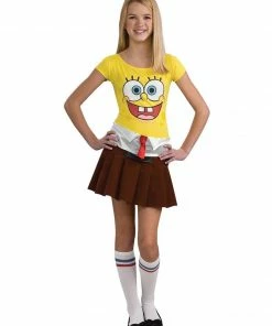 Rubie's SpongeBob Costume For Teens - Nickelodeon SpongeBob SquarePants Girls