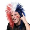Rubie's Mens Sports Fanatic Red White & Blue Wig For Adults