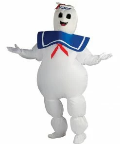 Rubie's Stay Puft Marshmallow Inflatable Costume For Adults - Warner Bros Ghostbusters