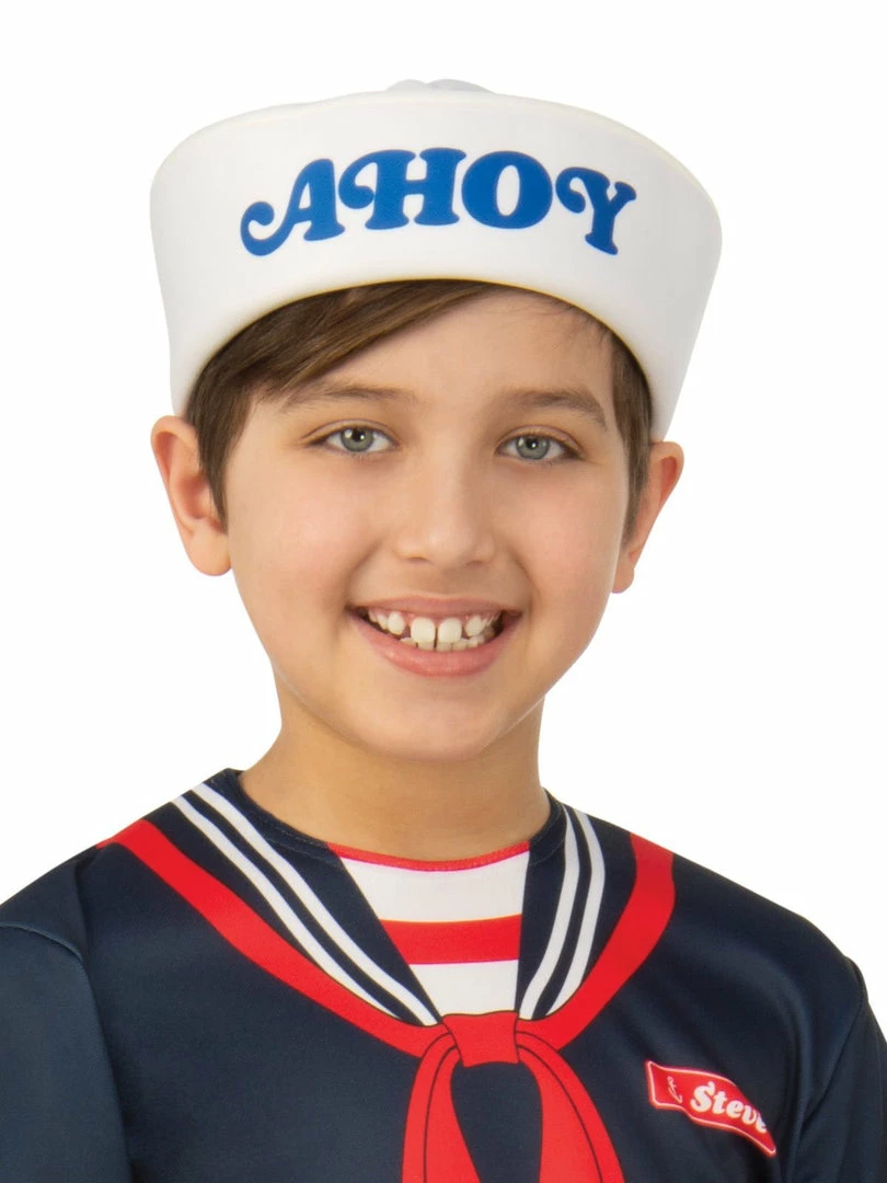 Rubie's Boys Steve 'Scoops Ahoy Uniform' Costume For Kids - Netflix Stranger Things