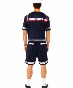 Rubie's Steve 'Scoops Ahoy Uniform Deluxe Costume For Adults - Netflix Stranger Things Mens