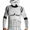 Rubie's Mens Stormtrooper Top & Mask Set For Adults - Disney Star Wars