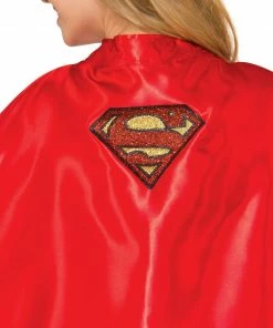 Rubie's Supergirl Cape For Adults - Warner Bros DC Comics Womens