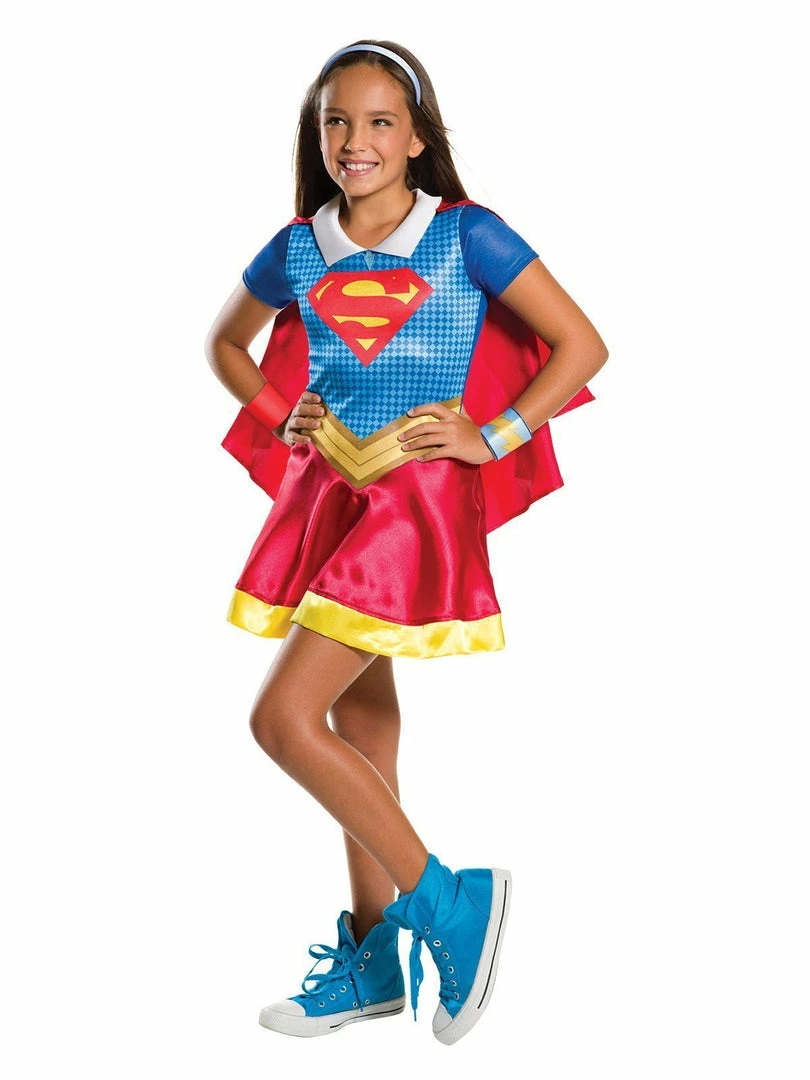 Rubie's Supergirl Classic Costume For Kids – Warner Bros DC Super Hero Girls