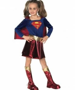 Rubie's Supergirl Deluxe Costume For Kids - Warner Bros DC Comics Girls