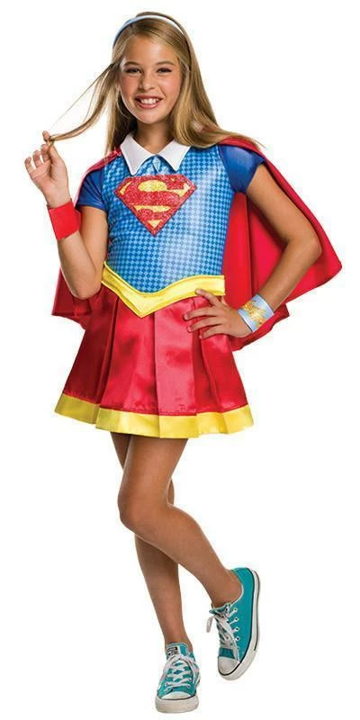Rubie's Supergirl Deluxe Costume For Kids - Warner Bros DC Super Hero Girls