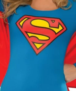 Rubie's Supergirl Dress With Wings Costume For Adults - Warner Bros DC Comics Womens