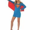 Rubie's Supergirl Dress With Wings Costume For Adults - Warner Bros DC Comics Womens