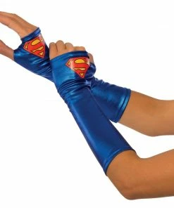 Rubie's Supergirl Gauntlets For Adults - Warner Bros DC Comics