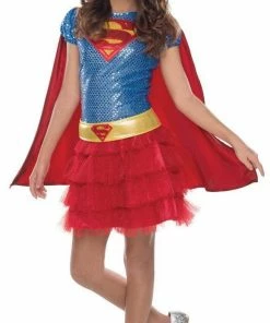 Rubie's Supergirl Premium Sequin Costume For Toddlers - Warner Bros DC Comics