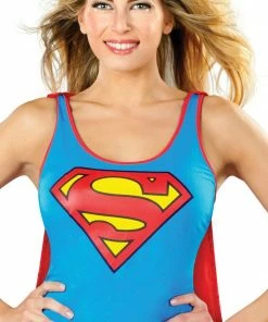 Rubie's Womens Supergirl Tank Dress Costume For Adults - Warner Bros DC Comics