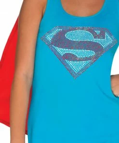 Rubie's Supergirl Tank Dress For Teens - Warner Bros DC Comics