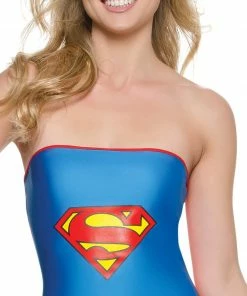 Rubie's Womens Supergirl Tube Dress For Adults - Warner Bros DC Comics