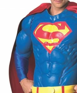 Rubie's Mens Superman Collector's Edition Costume For Adults - Warner Bros DC Comics