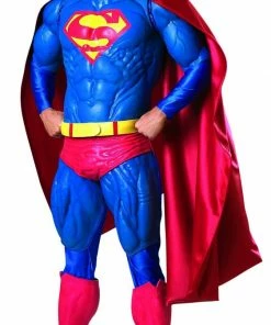 Rubie's Mens Superman Collector's Edition Costume For Adults - Warner Bros DC Comics