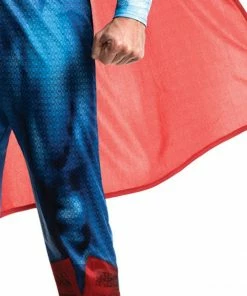 Rubie's Mens Superman Deluxe Costume For Adults - Warner Bros Dawn Of Justice