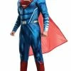 Rubie's Mens Superman Deluxe Costume For Adults - Warner Bros Dawn Of Justice
