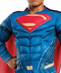 Rubie's Superman Deluxe Costume For Kids - Warner Bros Justice League Boys