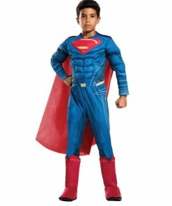 Rubie's Superman Deluxe Costume For Kids - Warner Bros Justice League Boys