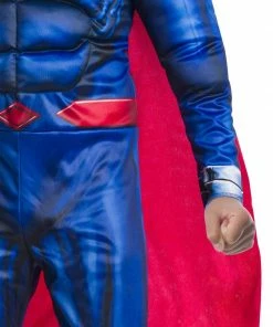 Rubie's Superman Deluxe Lenticular Costume For Kids - Warner Bros DC Comics