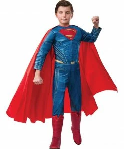 Rubie's Boys Superman Premium Costume For Kids - Warner Bros Dawn Of Justice