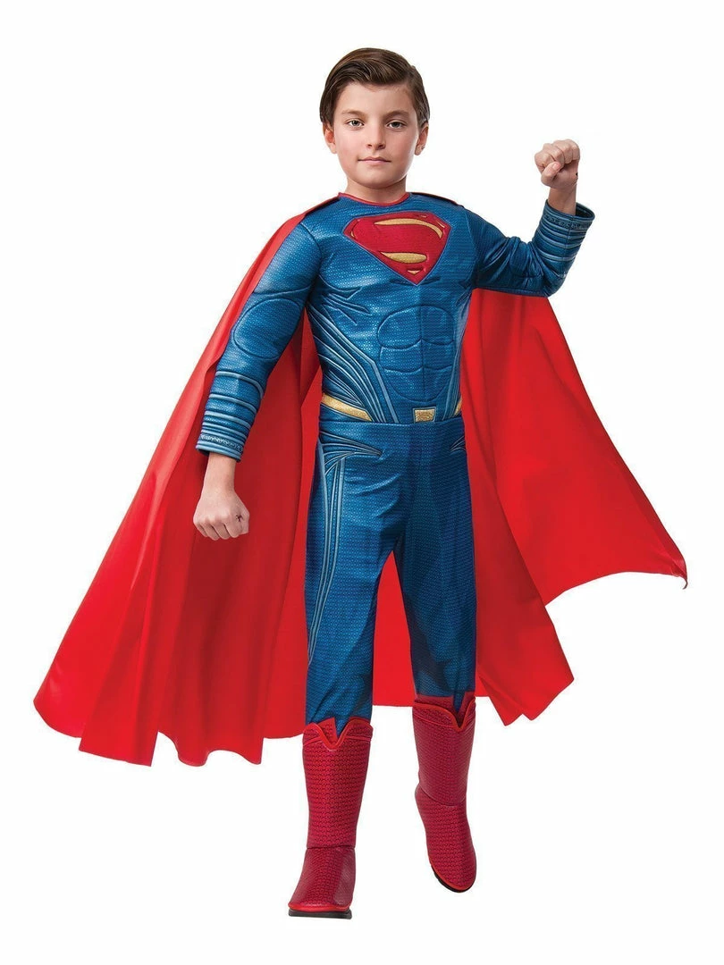 Rubie's Boys Superman Premium Costume For Kids - Warner Bros Dawn Of Justice