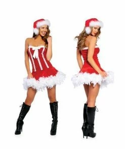 Roma Womens Sweet Santa Costume For Adults