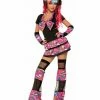 Forum Novelties Sweet Trixie Co-Sugar Vibe Costume For Adults Womens
