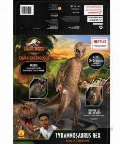 Rubie's T-Rex Fallen Kingdom Costume For Kids - Universal Jurassic World Camp Cretaceous Shop All Kids Costumes
