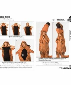 Rubie's Shop All Kids Costumes T-Rex Inflatable Costume For Kids - Universal Jurassic World