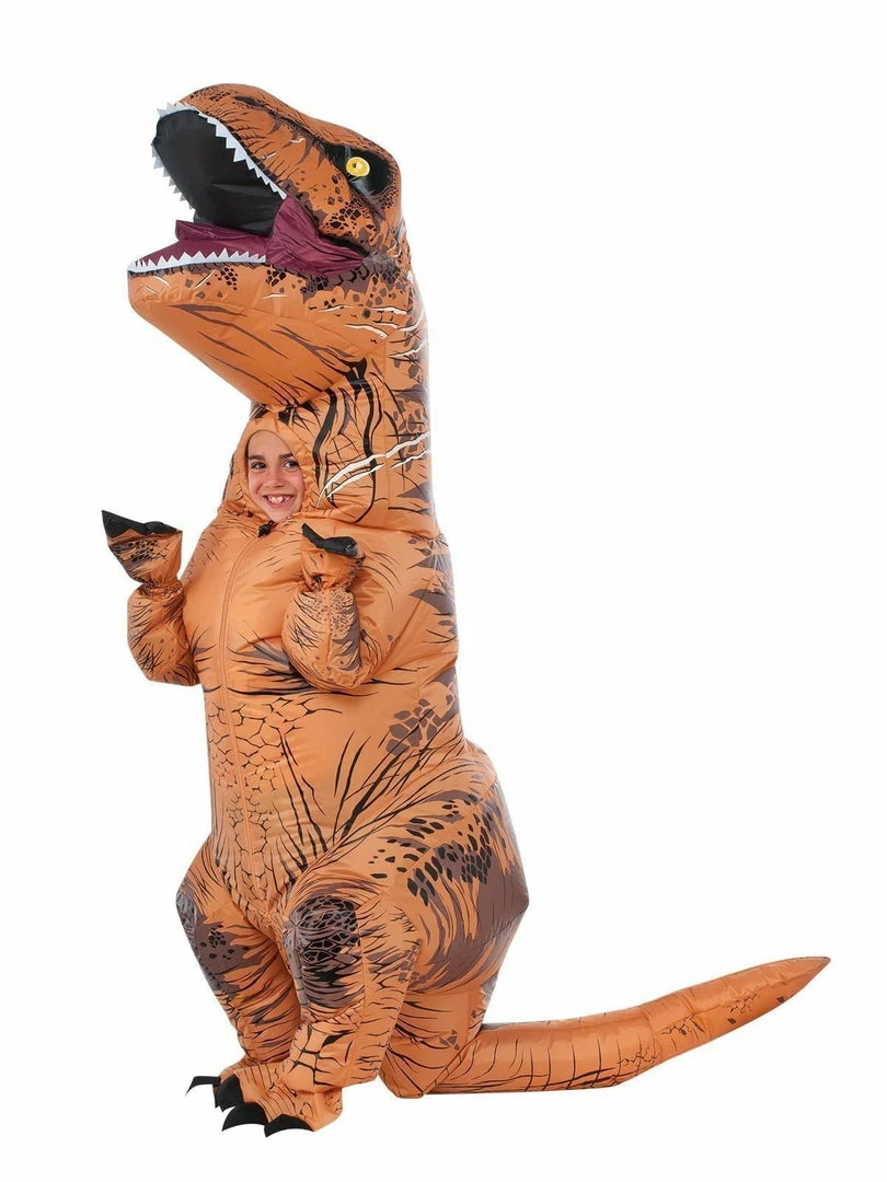 Rubie's Shop All Kids Costumes T-Rex Inflatable Costume For Kids - Universal Jurassic World