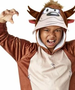 Rubie's Taz Unisex Jumpsuit For Kids - Warner Bros Looney Tunes