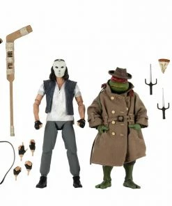 Teenage Mutant Ninja Turtles β 7" Action Figurines β Casey Jones And Raphael - NECA Collectibles