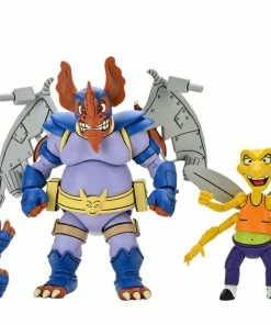 Teenage Mutant Ninja Turtles (Cartoon) - 7" Scale Action Figures Wingnut And Screwloose 2-pack - NECA Collectibles