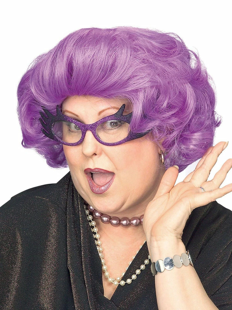 Rubie's The Dame Purple Wig For Adults