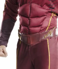 Rubie's The Flash Deluxe Muscle Chest Costume For Adults - Warner Bros Justice League