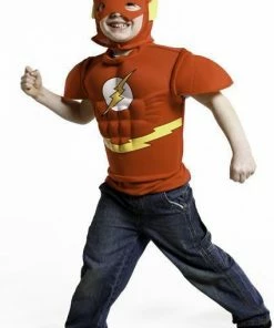 Rubie's The Flash Dress Up Set For Kids - Warner Bros DC Comics Boys