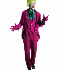 Rubie's The Joker 1966 Collector's Edition Costume For Adults - Warner Bros DC Comics Mens