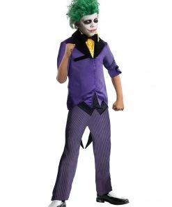 Rubie's The Joker Deluxe Costume For Kids - Warner Bros DC Comics Boys