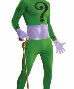 Rubie's The Riddler 1966 Collector's Edition Costume For Adults - Warner Bros DC Comics Mens